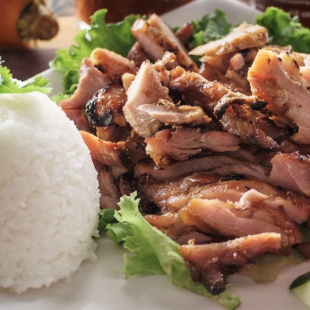Kids Chicken Rice Plate (Kids Com Ga).