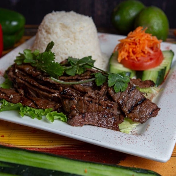 Kids Beef Rice Plate (Kids Com Bo).